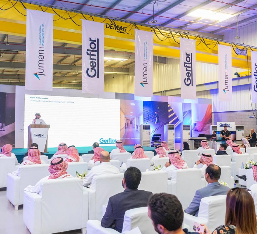 The Comissioning Event of Gerflor Middle East Manufacturing Plant